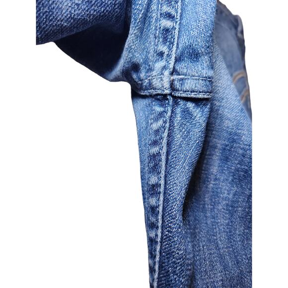 William Rast Blue Denim Distressed Straight Jeans Size‎ 29 - Picture 5 of 12